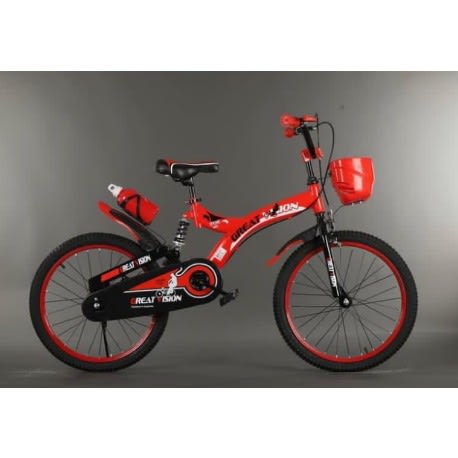 Hqo Children's Bicycle - Red & Black
