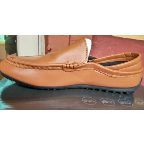Men's Loafer Shoes - Brown