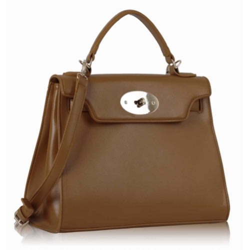 Shoulder Handbag - As0057 - Brown