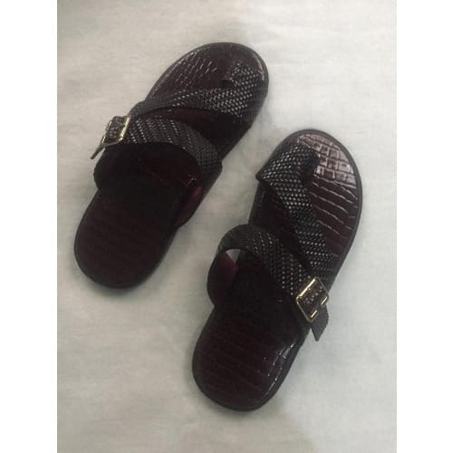 Dark Brown Pam Slipper