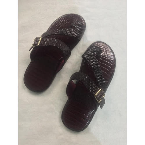 Dark Brown Pam Slipper