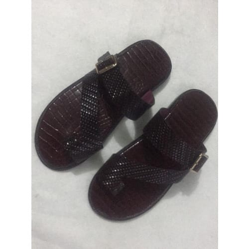 Dark Brown Pam Slipper
