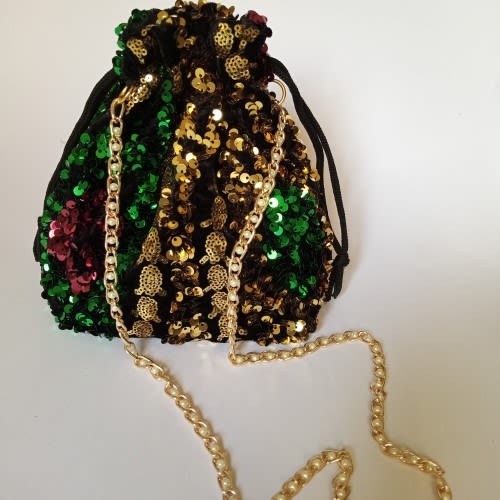 Drawstring Purse - Multicolor