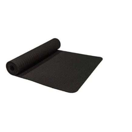 Gym Yoga Mat - 6 x 9ft - Black