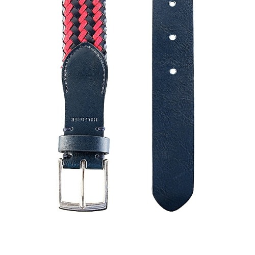 Men's Coloured Woven Belt - Size 40