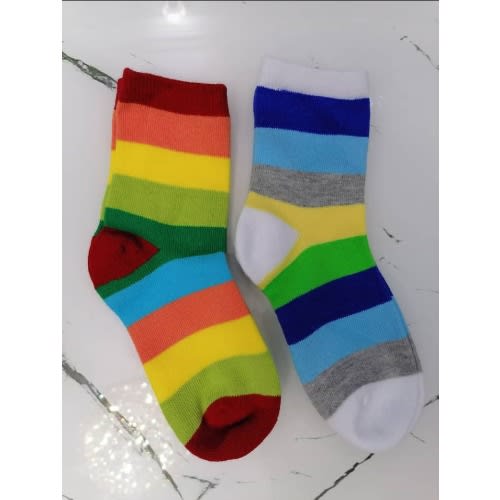 Children Rainbow Socks - 2 Pairs