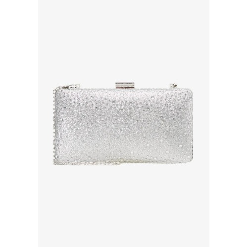 Silver Encrusted Clutch