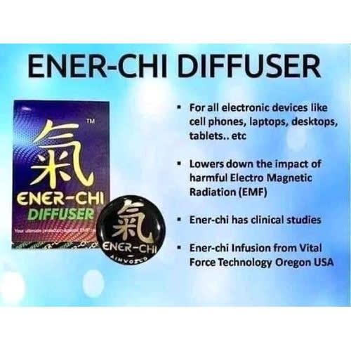 Health Ener-chi Diffuser Anti-Radiation For Phones, Computer, Laptop TV and Electronic Devices