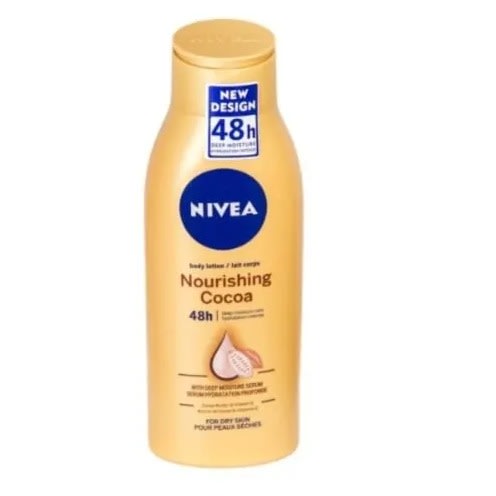 Nivea Nourishing Cocoa 48hrs Body Lotion - 400ml- 1 Pack