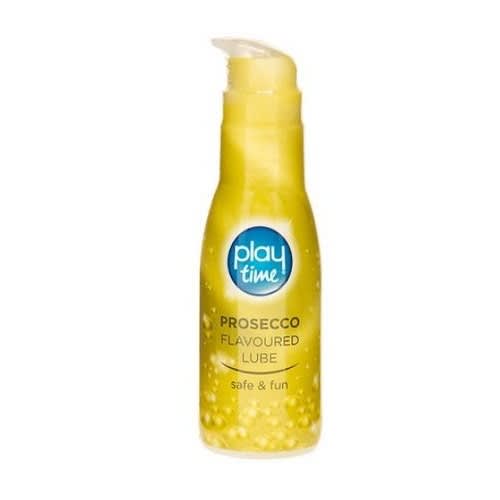 Play Time Prosecco Flavoured Lube Water Based Lubricant 75ml
