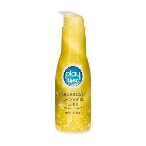 Play Time Prosecco Flavoured Lube Water Based Lubricant 75ml