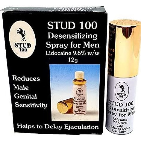 Stud 100 Desensitizing Spray For Men Lidocaine 9.6% W/w - 12g