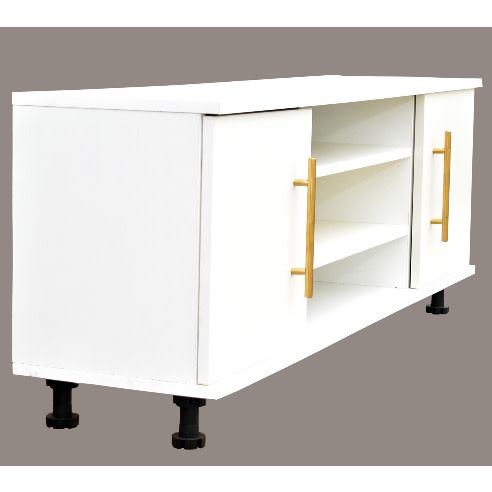 White Woofer Television Stand/shelve For Home