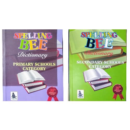 Spelling Bee Dictionary: Primary School Categories + Secondary School Categories - 2 in 1