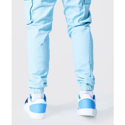 Colour Block Trainers -Blue