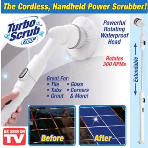 Hurricane Spin Scrubber Electric Cleaning Brush
