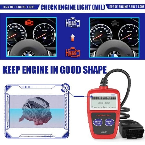 Maxiscan Ms309 Obdii Car Code Reader Diagnostic Scanner