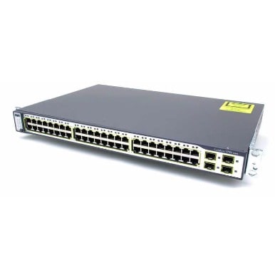 WS-C3750-48TS-S Catalyst 3750 10/100 48-Port SMI Switch