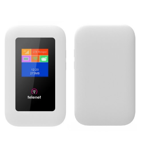 Telenet 4G LTE Pocket Mobile Wifi With Display -150mbps