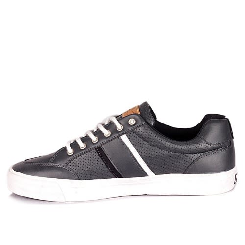 Men's Hull Trendy Leather Sneakers