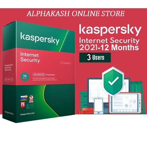 Internet Security 2021 -3 Users - 12 Months Download Key For Windows