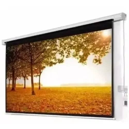 72'' X 72'' Electric - Motorized Projector Screen