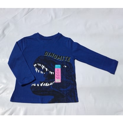 Boys Long Sleeve Top - Blue