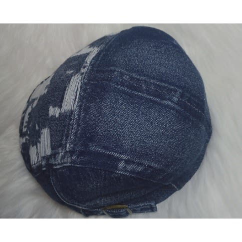 Vintage Flat Denim Caps
