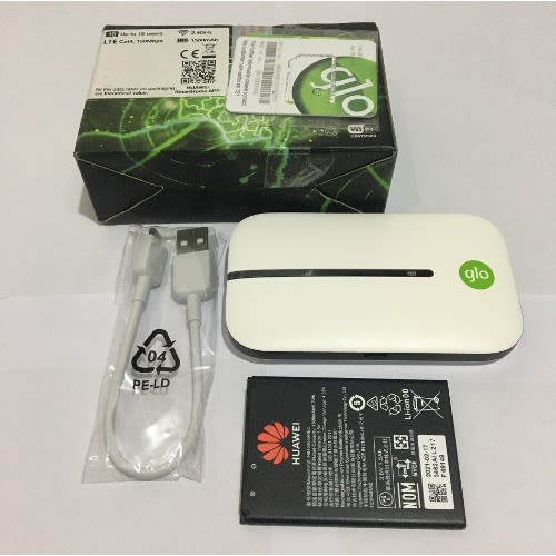 Glo Latest Huawei E5576 4G LTE Pocket Mobile WiFi Router With Free 30 Gig Glo Data Sim