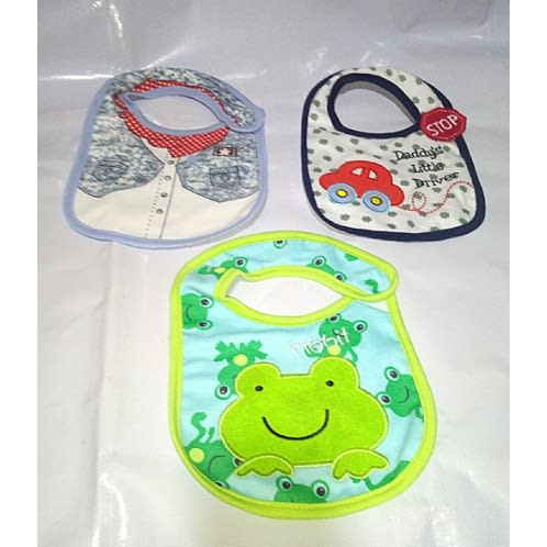 Baby Bibs - 3Pcs