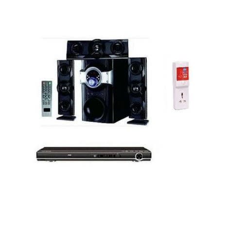 3.1ch Bluetooth Home Theatre System-ms-6077bt+ Attached Dvd +free Power Surge