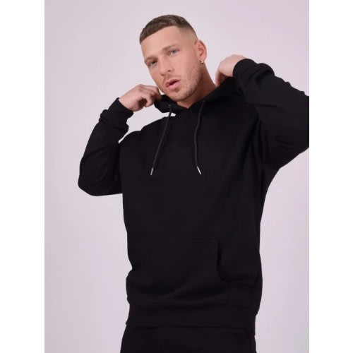 Hoodie & Baseball Cap - Black