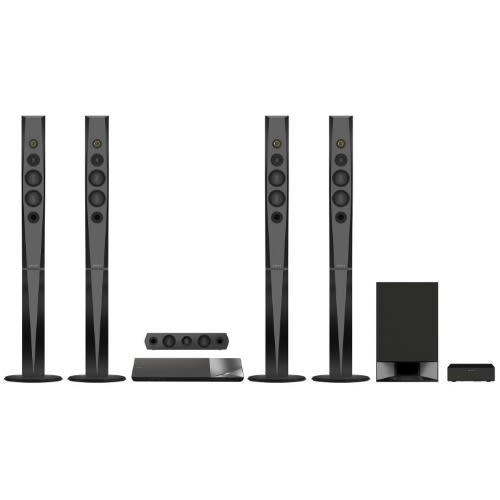 Blu-ray 3d 5.1ch 1200w Rms Dvd Home Theatre - Bdv-n9200w - Black - Wireless Rear Speaker.
