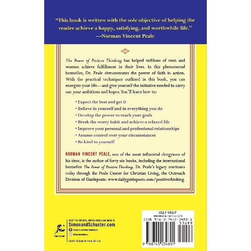 The Power Of Positive Thinking By Dr. Norman Vincent Peale