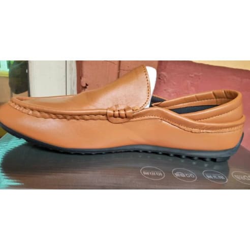 Men's Flat Shoes - Brown