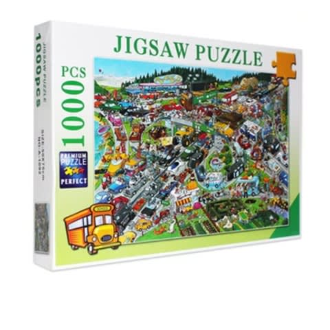1000pcs Jigsaw Puzzle- Garage
