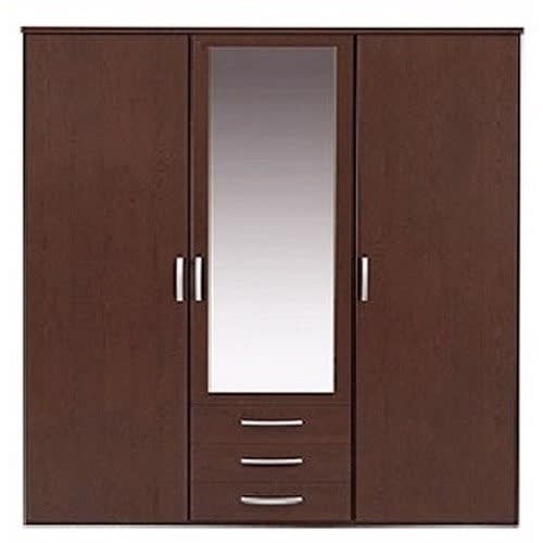 J Best Venture 3 Door Wardrobe With Mirror & 3 Drawers