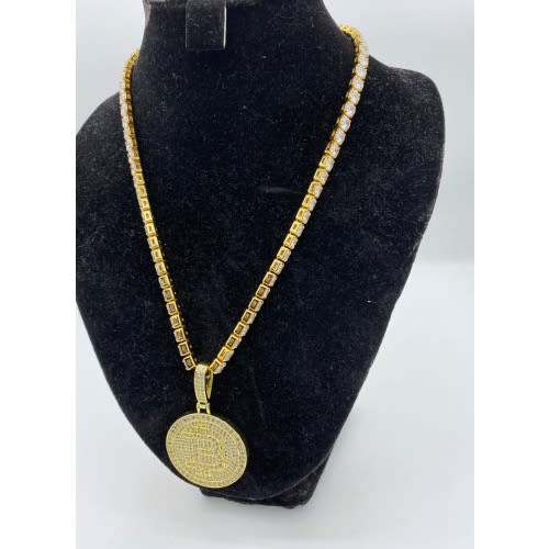 Iced Gold Billion Inspires Men’s Luxury Necklace N Pendant