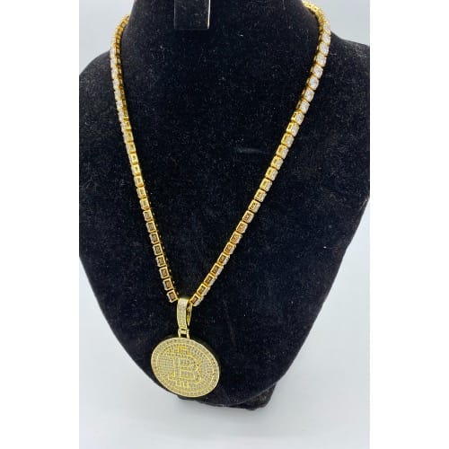 Iced Gold Billion Inspires Men’s Luxury Necklace N Pendant