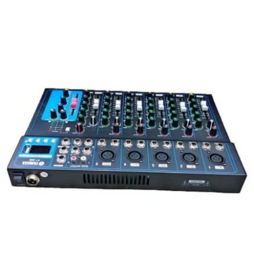 7 Channel Mixer With Bluetooth Usb Effect Phantom Power