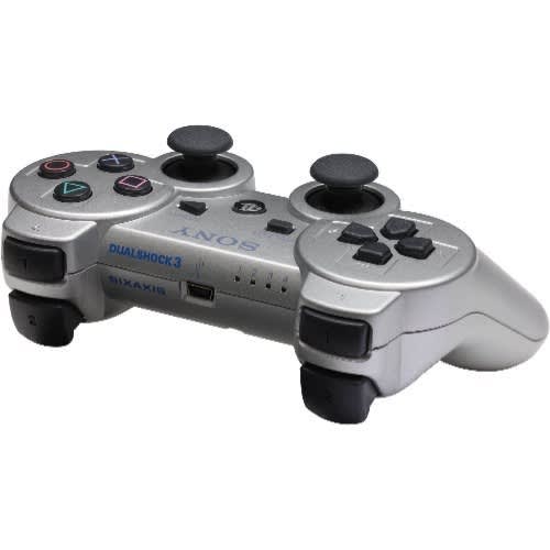 Ps3 Controller Dualshock 3 Wireless Pad - Silver