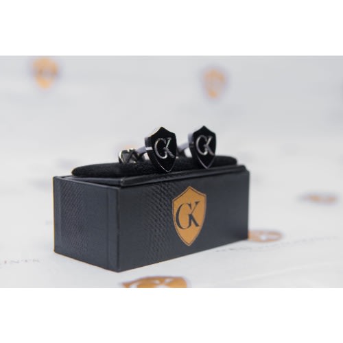 Silver Metal Cufflinks By G'kay Footprints