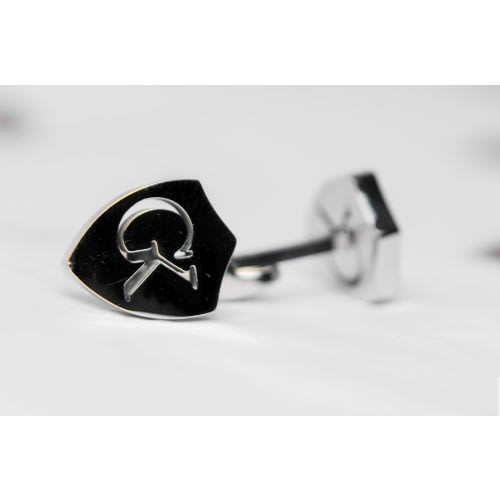 Silver Metal Cufflinks By G'kay Footprints