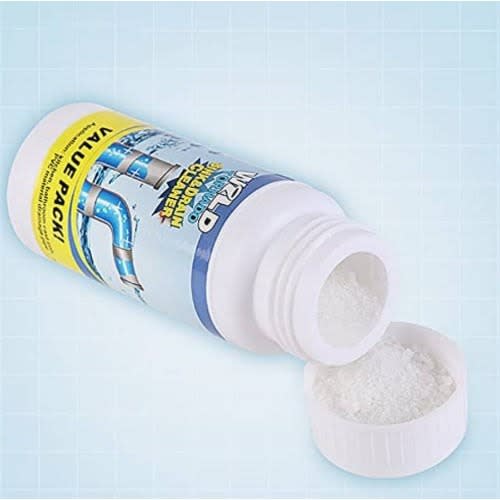Powerful Sink & Drain Cleaner Kitchen Sewer Pipe Channel Cleaning Powder - 110g