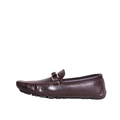 Unique Chain Driver Shoe - Brown - MSH-2665