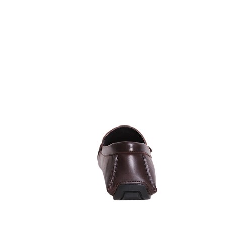 Unique Chain Driver Shoe - Brown - MSH-2665