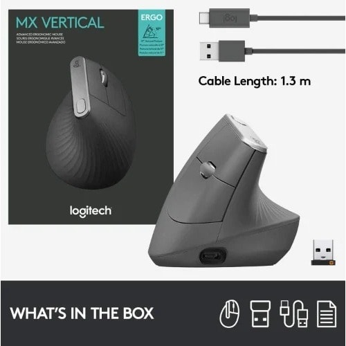 Mx Vertical Wireless Mouse