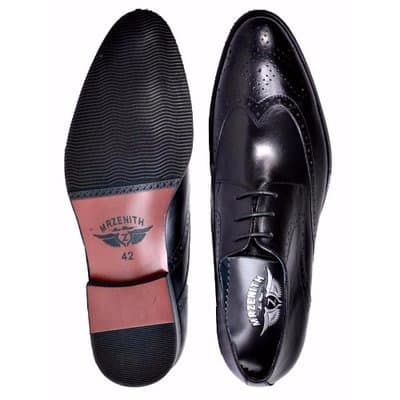Men's Smart Brogues Shoe - Black