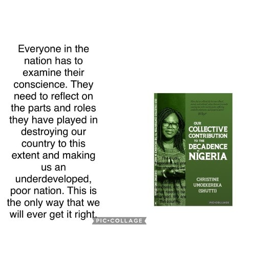 Our Collecective Contribution To The Decadence Of Nigeria