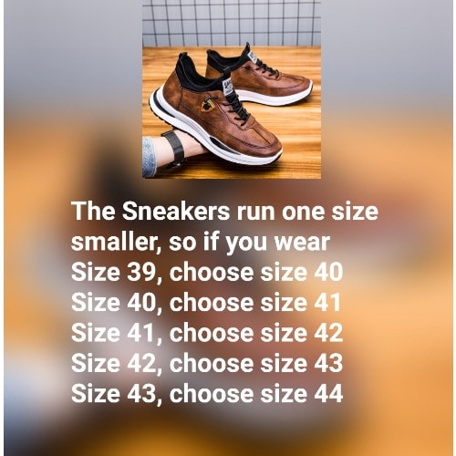 Men's Sneakers - Brown